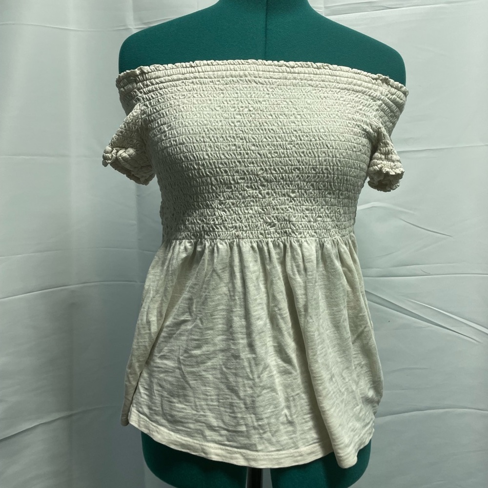 Scrunch crop top
